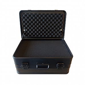 Black aluminum Storage box