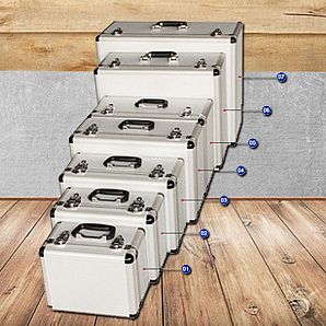 Cajas de aluminio estándar