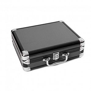 Caja de aluminio negro