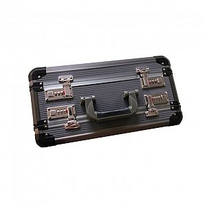 Double Door Aluminum Pistol Case