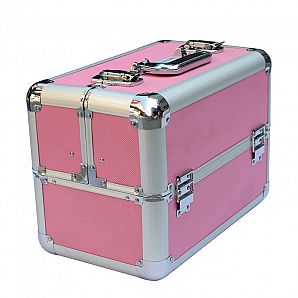 Aluminium Cosmetic train Case