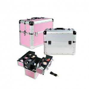 Trousse de maquillage en aluminium