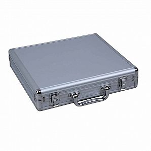 Silver Aluminum Briefcase