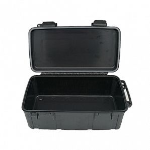 Waterproof plastic case with custom lining