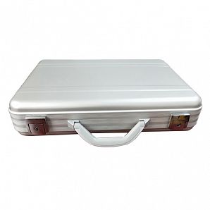 Pure Aluminum Case/ Aluminum Briefcase with Pockets