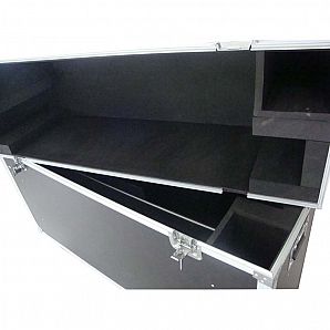 Flight case in alluminio per mettere la TV